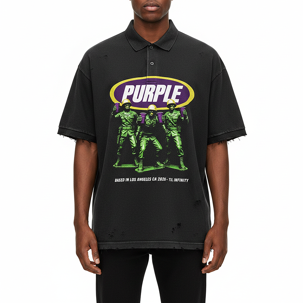 PURPLE™ | 1 OF 1 Premade Streetwear PNG Design (6250x6250 Transparent PNG)