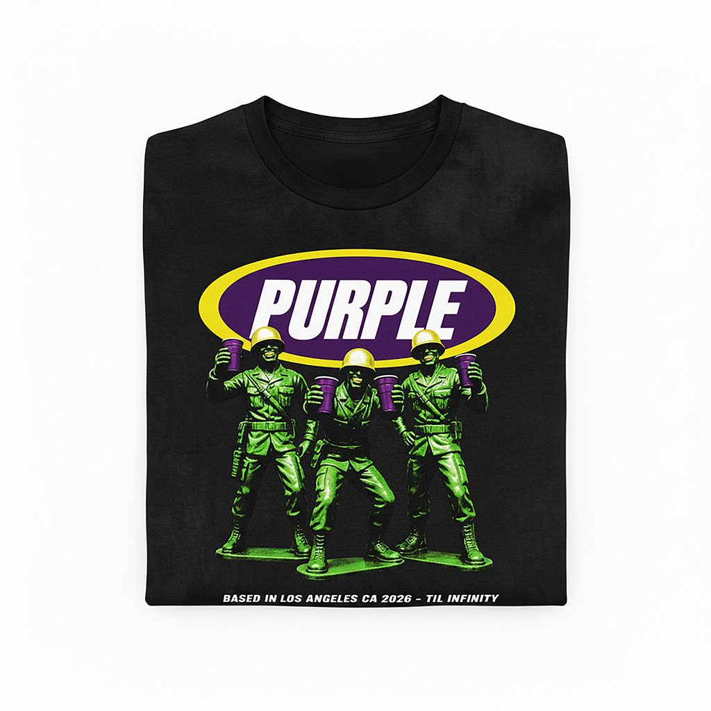 PURPLE™ | 1 OF 1 Premade Streetwear PNG Design (6250x6250 Transparent PNG)