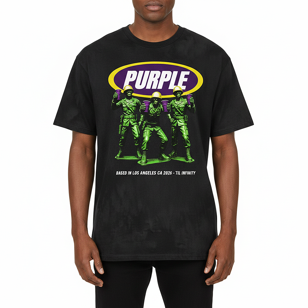 PURPLE™ | 1 OF 1 Premade Streetwear PNG Design (6250x6250 Transparent PNG)