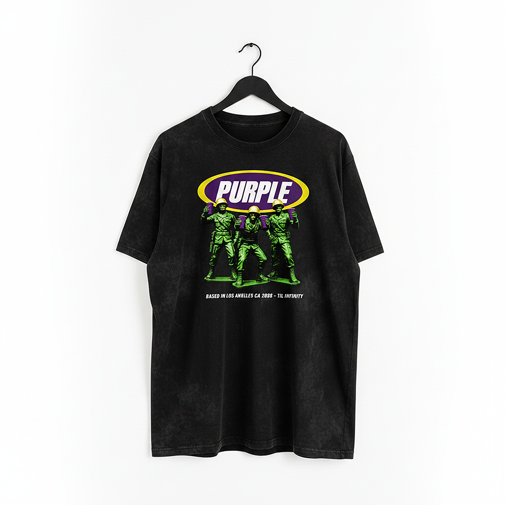 PURPLE™ | 1 OF 1 Premade Streetwear PNG Design (6250x6250 Transparent PNG)